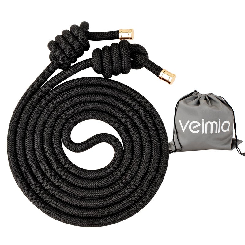 veimia Flow Rope for Fitness High Performance Double Woven Workout Rope Adjustable Flow Jump Rope for Men Women Training Indoor Outdoor Cardio Exercise Rope for beginner - Image 1